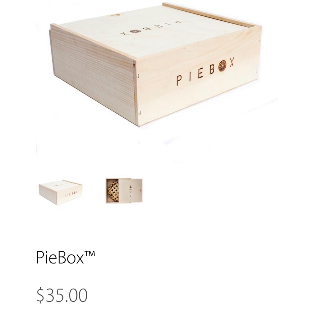 PIEBOX | wooden storage container